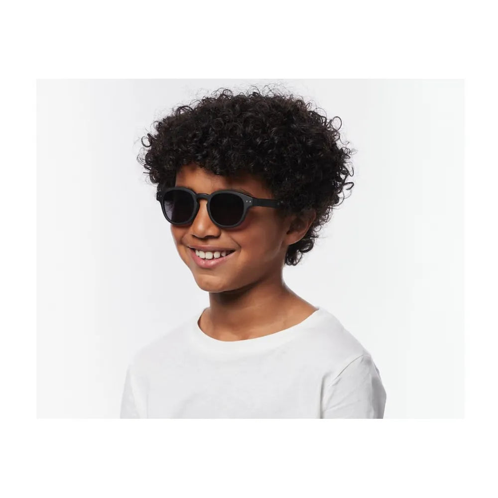 IZIPIZI Junior teen sun #C 7-11 years Black Polarized Γυαλιά ηλίου