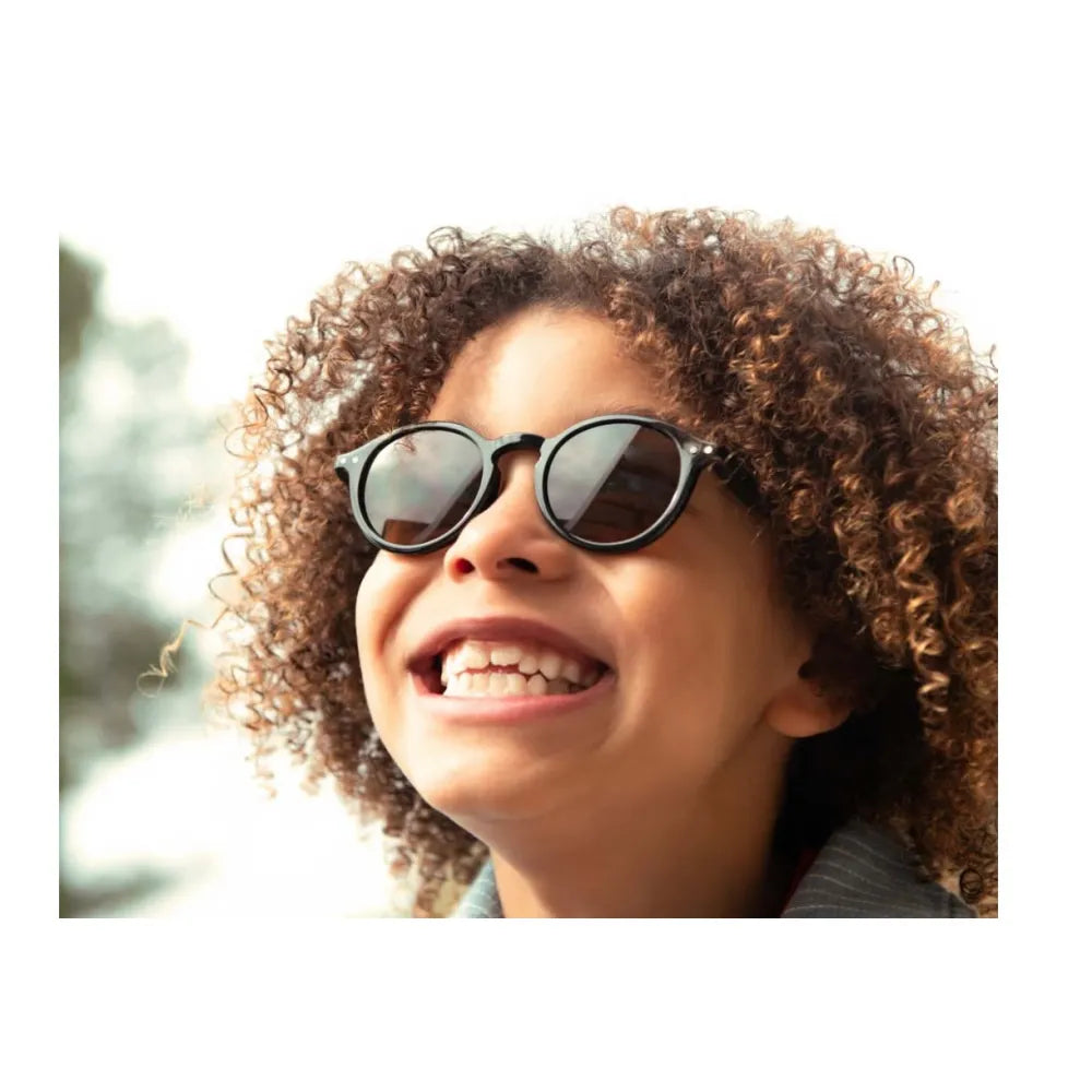 IZIPIZI Junior teen sun #D 7-11 years Black Road Polarized Γυαλιά ηλίου