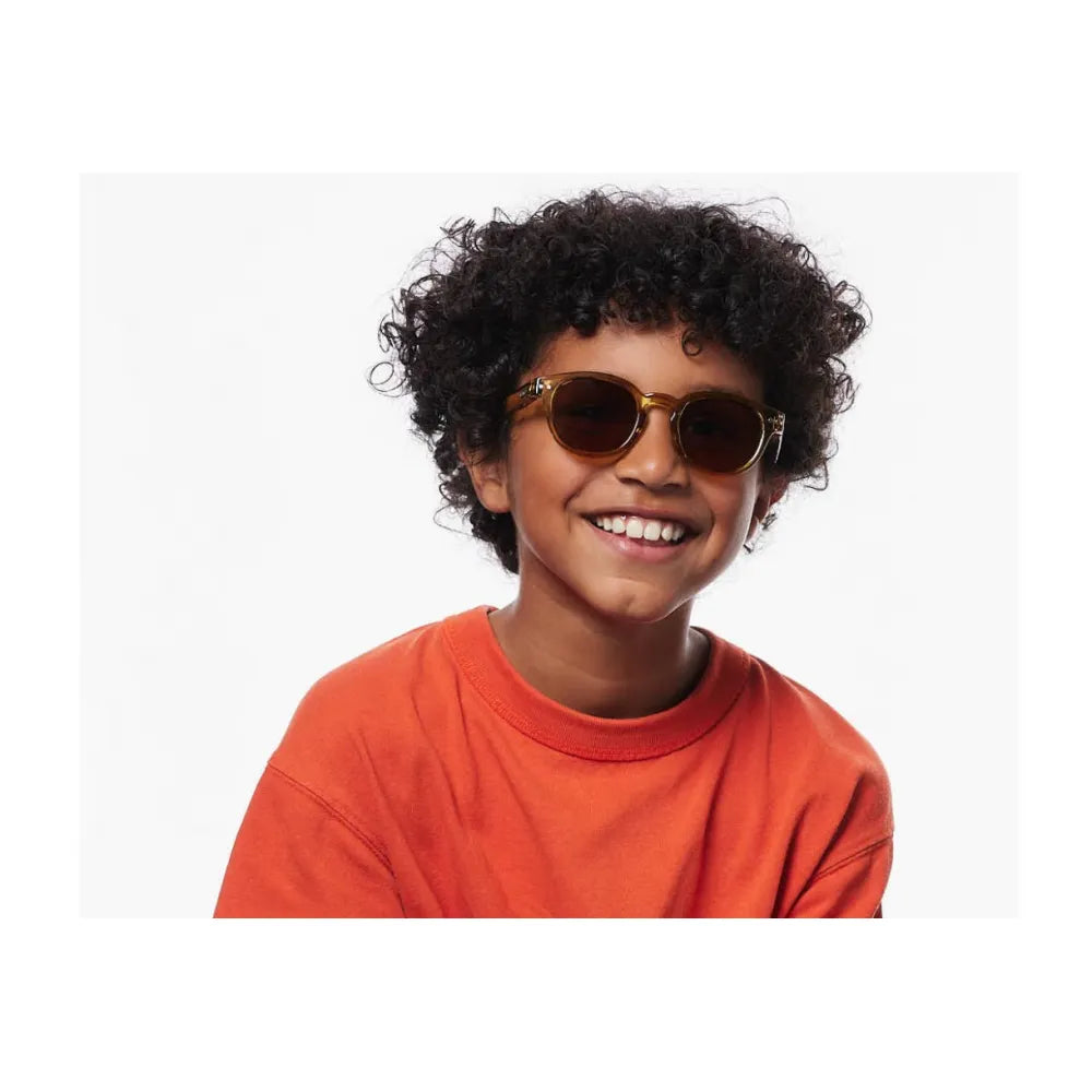 IZIPIZI Junior teen sun #C 7-11 years Golden green Polarized Γυαλιά ηλίου