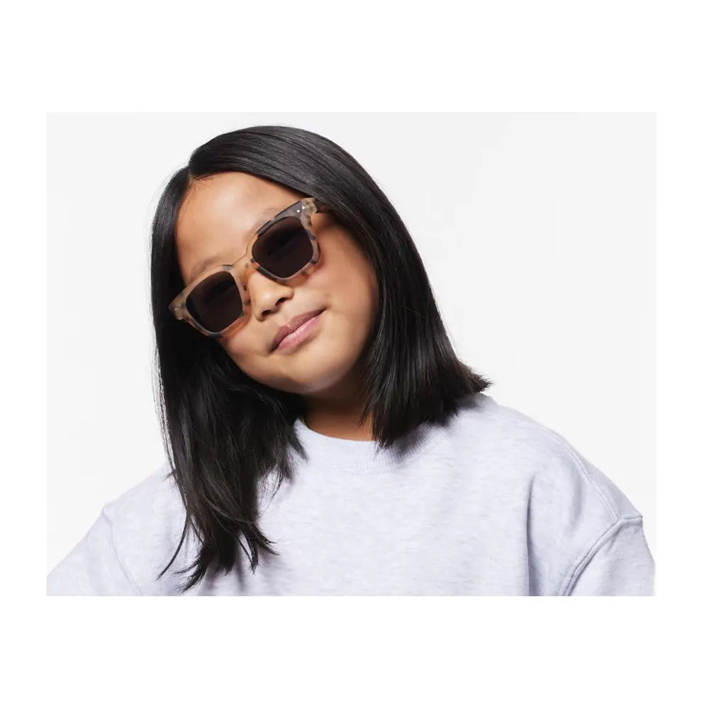 IZIPIZI Junior teen sun #Road 7-11 years Light tortoise Polarized Γυαλιά ηλίου