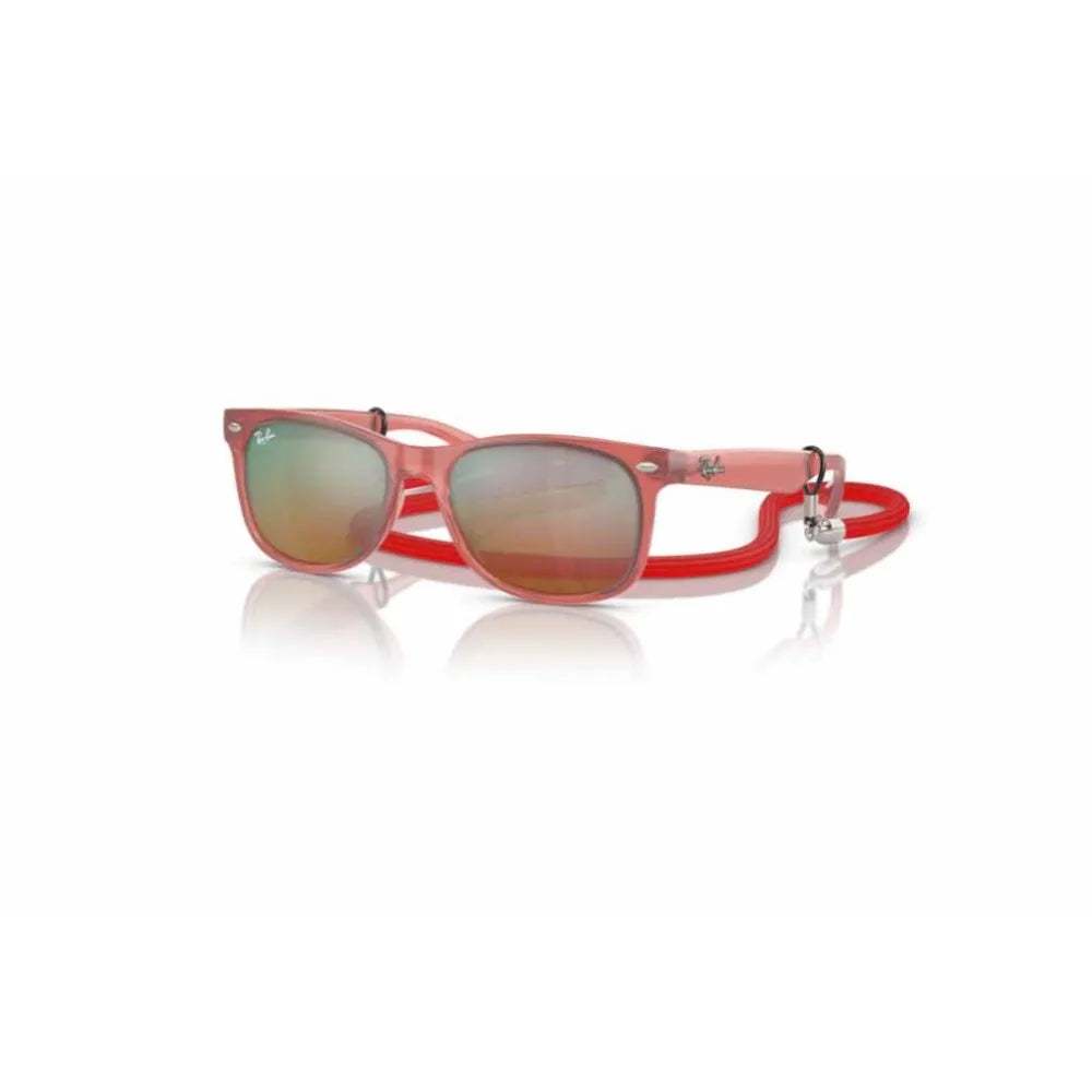 Παιδικά γυαλιά ηλίου Ray Ban Junior RJ 9052s Junior New Wayfarer + Κορδόνι