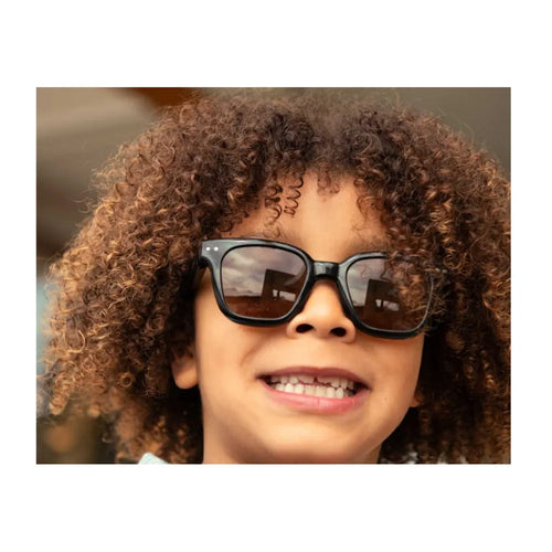 IZIPIZI Junior teen sun #Road 7-11 years Black Road Polarized Γυαλιά ηλίου
