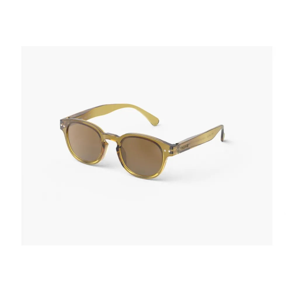 IZIPIZI Junior teen sun #C 7-11 years Golden green Polarized Γυαλιά ηλίου