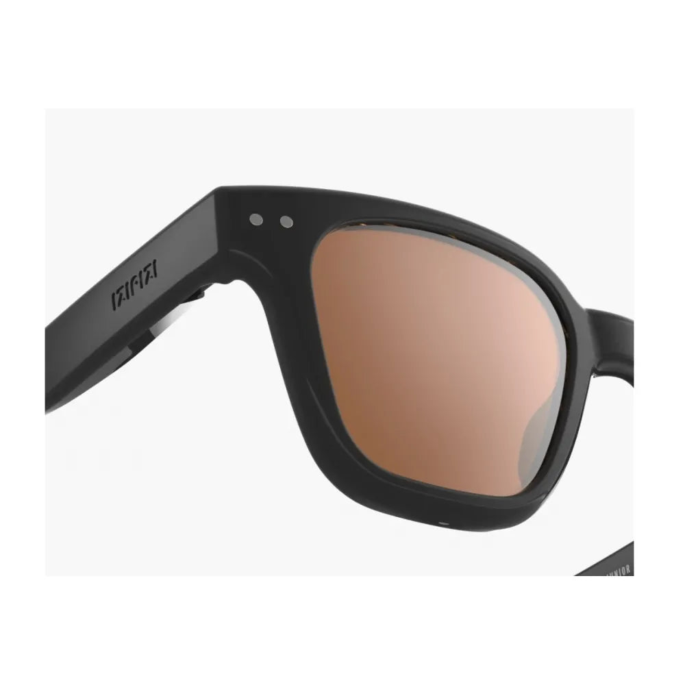 IZIPIZI Junior teen sun #Road 7-11 years Black Road Polarized Γυαλιά ηλίου