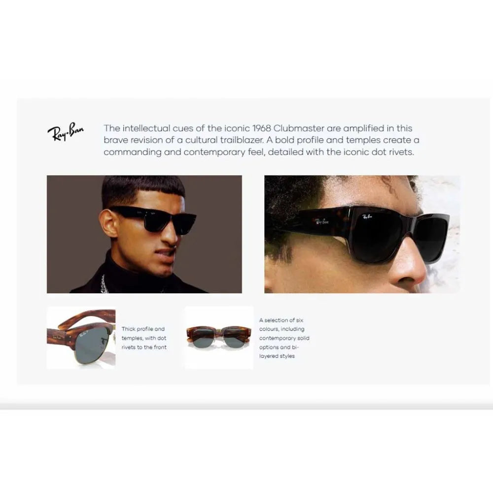 Γυαλιά ηλίου Ray Ban RB 0316S Mega Clubmaster