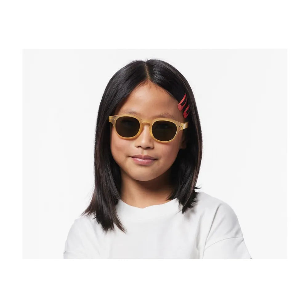 IZIPIZI Junior teen sun #C 7-11 years Yellow Honey Polarized Γυαλιά ηλίου