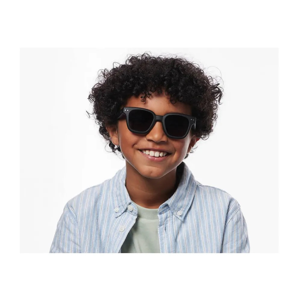 IZIPIZI Junior teen sun #Road 7-11 years Black Polarized Γυαλιά ηλίου