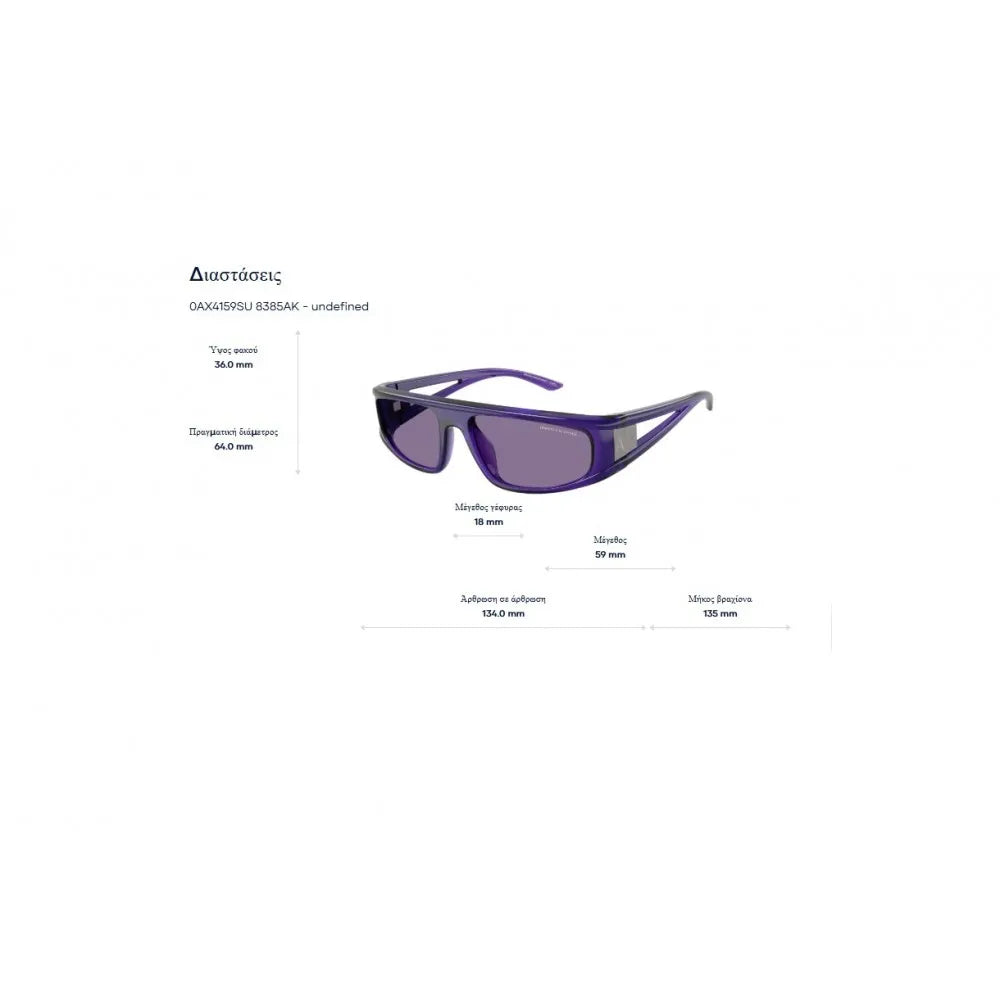 Γυαλιά ηλίου Armani Exchange AX 4159SU