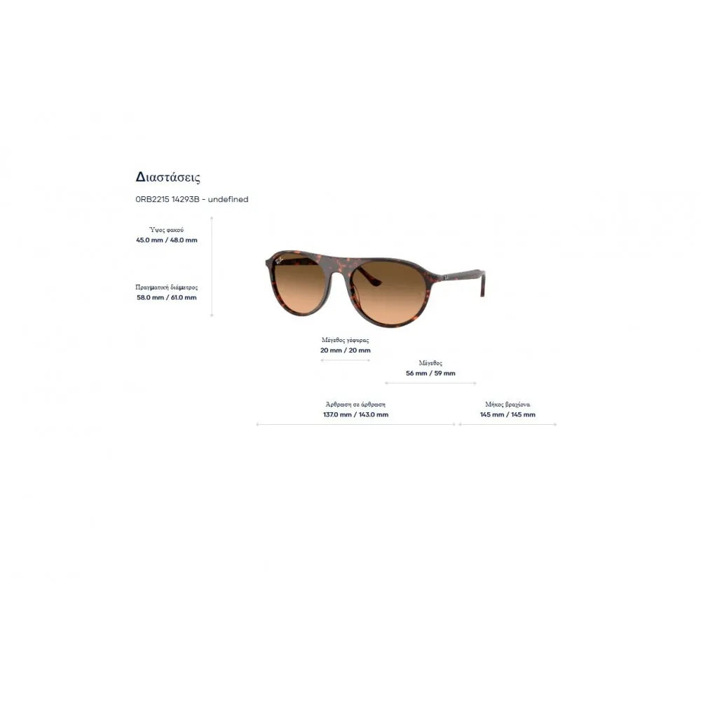 Γυαλιά ηλίου Ray Ban RB 2215