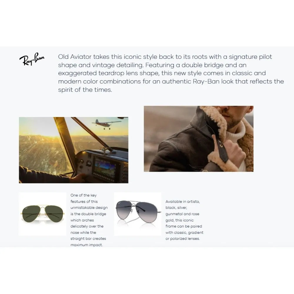 Γυαλιά ηλίου Ray Ban RB 3825 Old Aviator