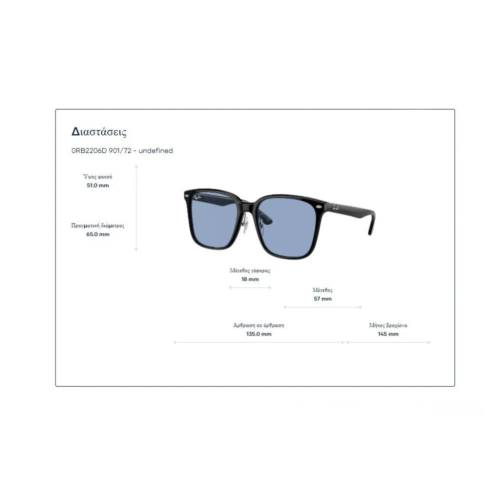 Γυαλιά ηλίου Ray Ban RB 2206D