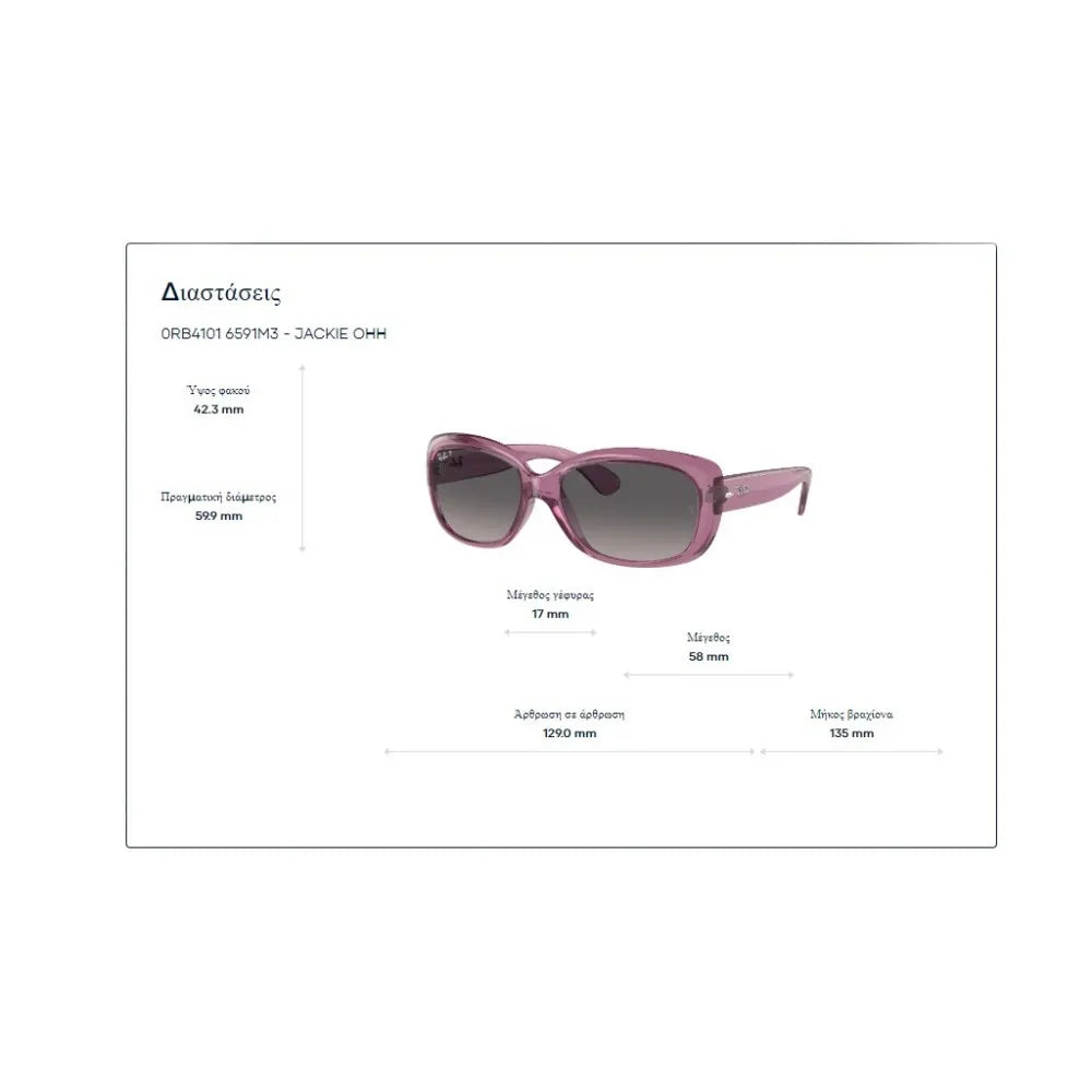 Γυαλιά ηλίου Ray Ban RB 4101 Polarized