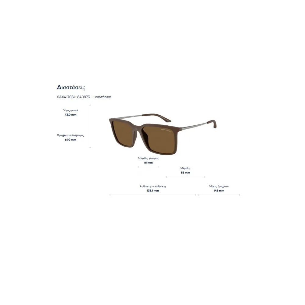 Armani Exchange AX 4170SU Γυαλιά Ηλίου