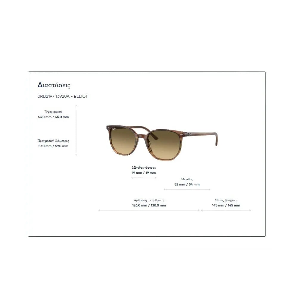 Γυαλιά ηλίου Ray Ban RB 2197 Elliot Polarized
