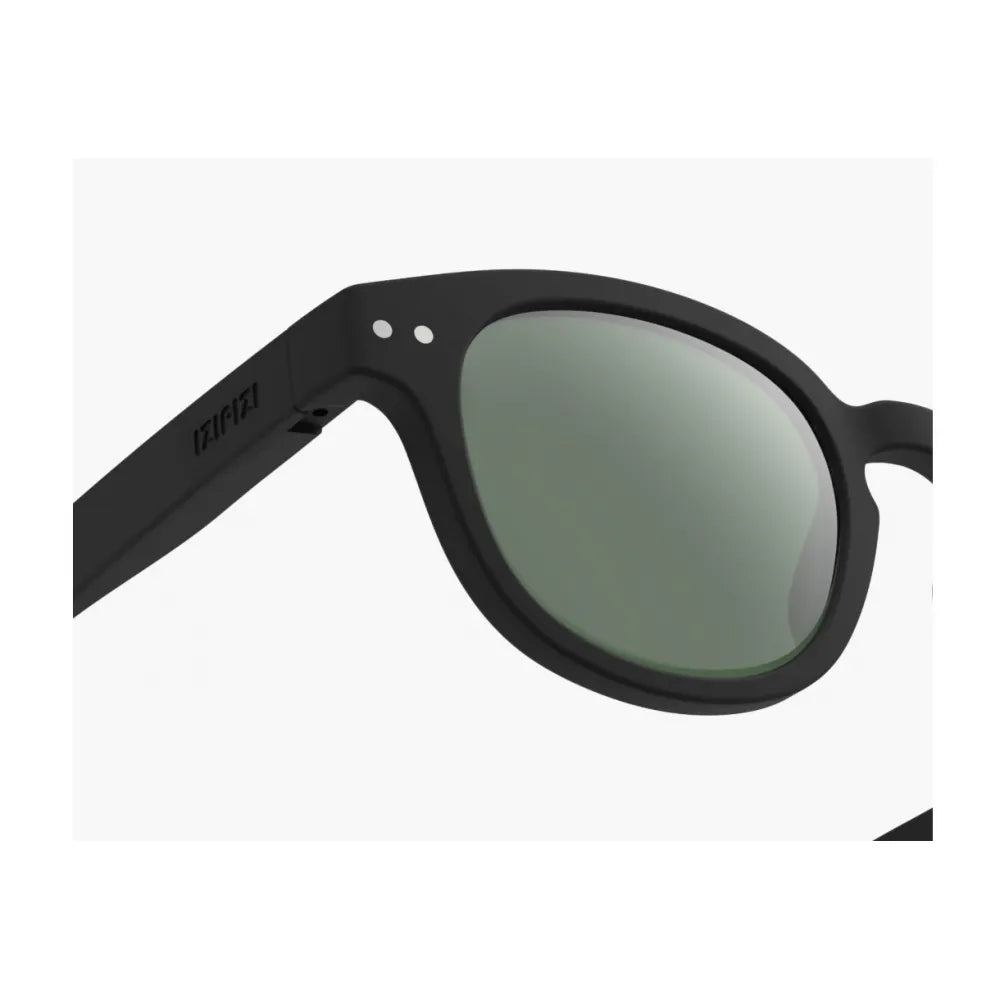 IZIPIZI Junior teen sun #C 7-11 years Black Polarized Γυαλιά ηλίου