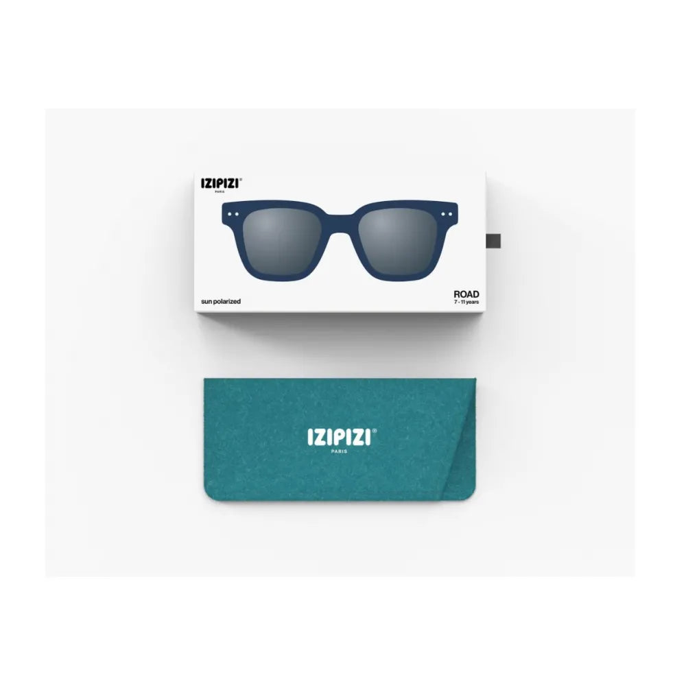 IZIPIZI Junior teen sun #Road 7-11 years Navy blue Polarized Γυαλιά ηλίου