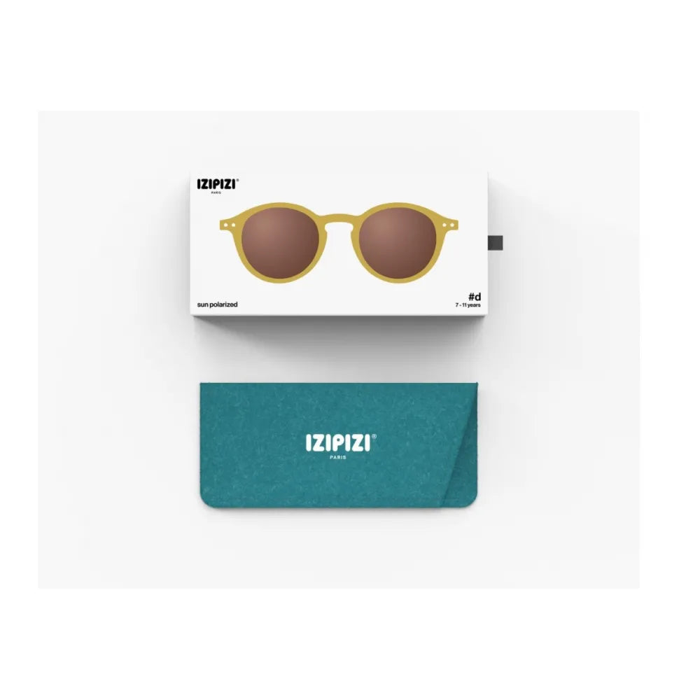 IZIPIZI Junior teen sun #D 7-11 years Golden green Polarized Γυαλιά ηλίου