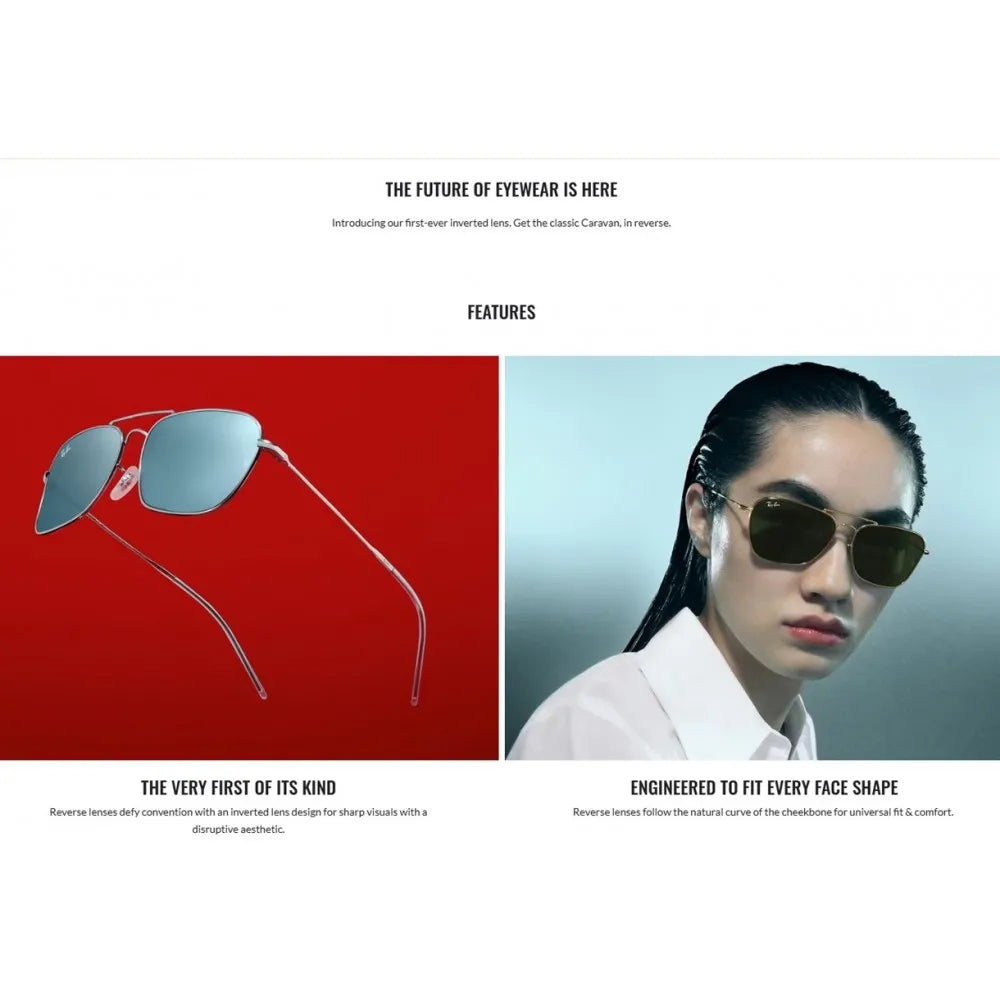 Γυαλιά ηλίου Ray Ban RB R0102S  Caravan Reverse