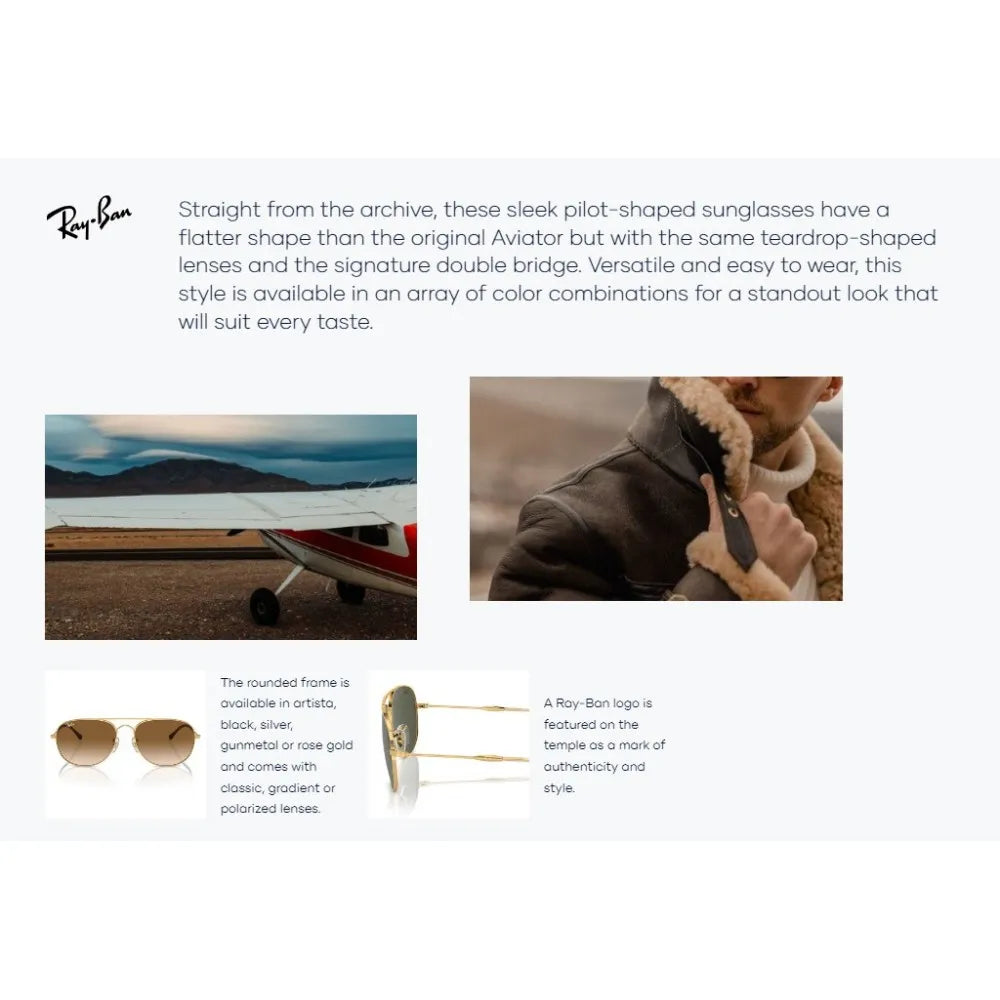 Γυαλιά ηλίου Ray Ban RB 3735  Bain Βridge