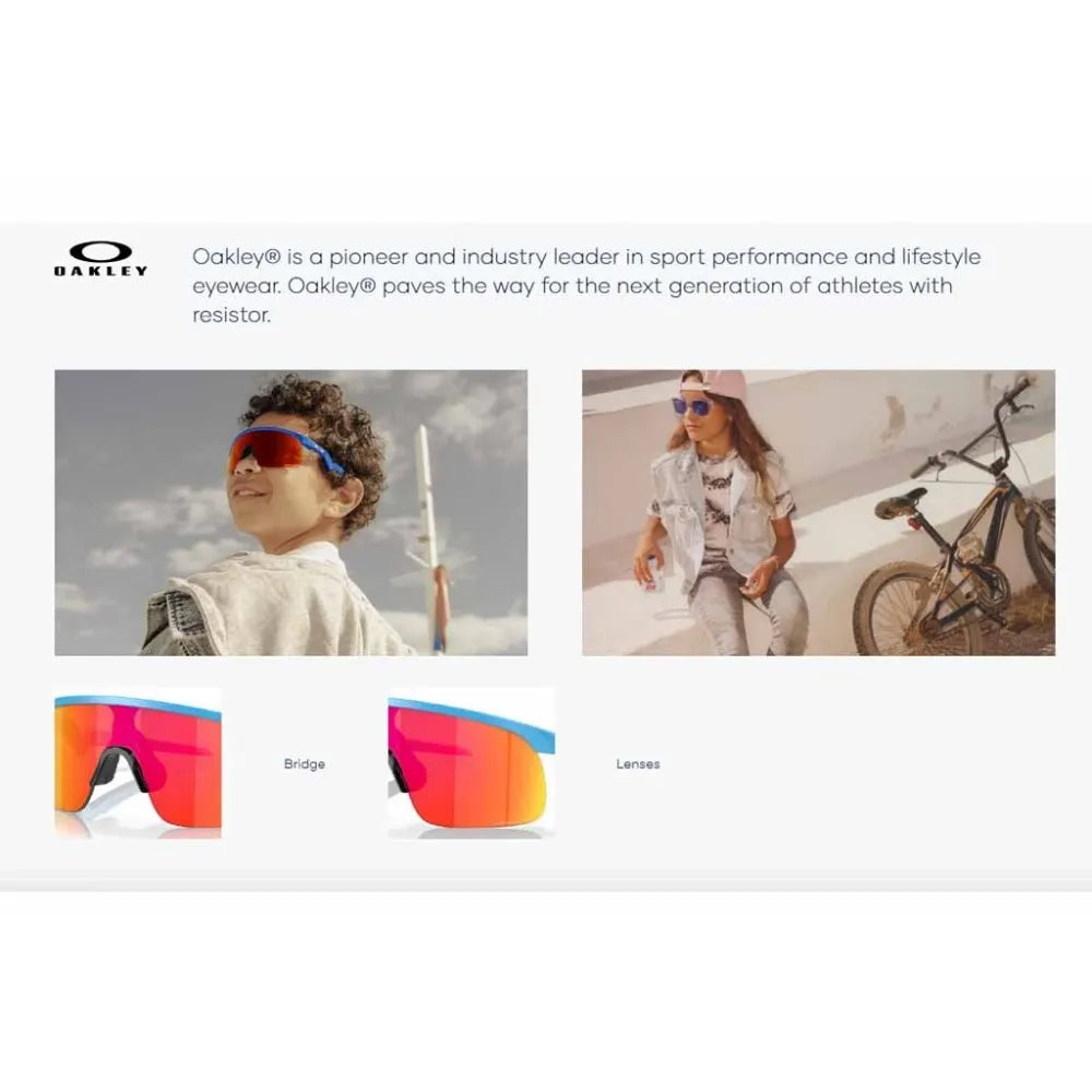 Εφηβικά Γυαλιά ηλίου Oakley OJ 9010  Resistor Prizm Sapphire (9 - 16 Years)