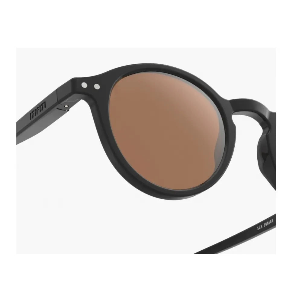 IZIPIZI Junior teen sun #D 7-11 years Black Road Polarized Γυαλιά ηλίου