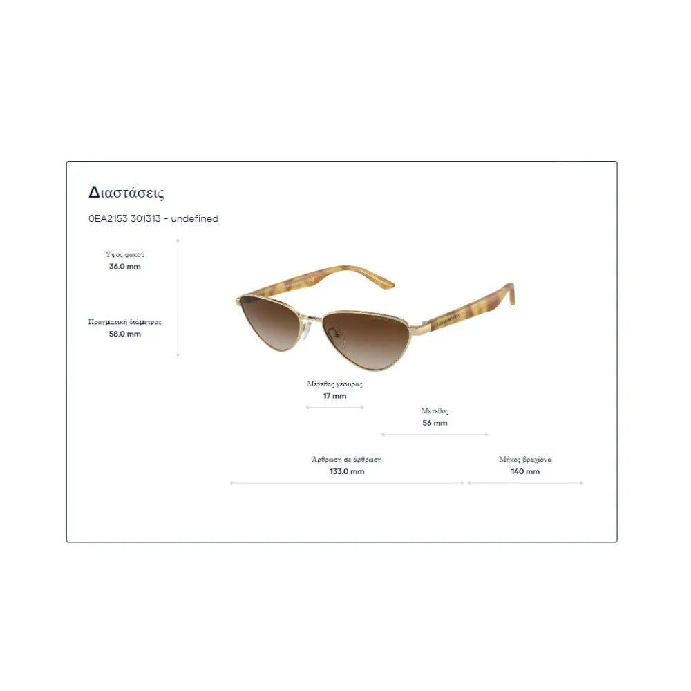 Γυαλιά ηλίου Emporio Armani EA 2153