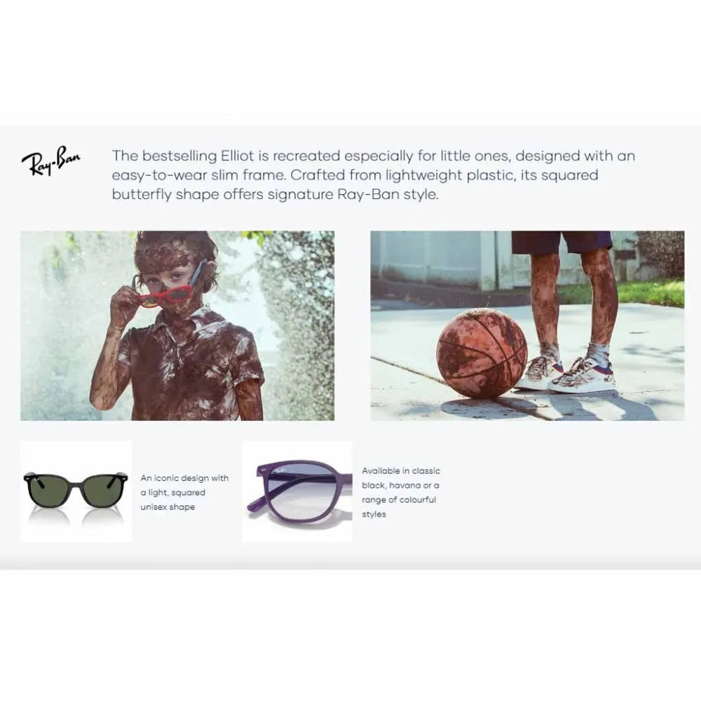 Παιδικά γυαλιά ηλίου Ray Ban Junior RJ 9097S Junior Elliot