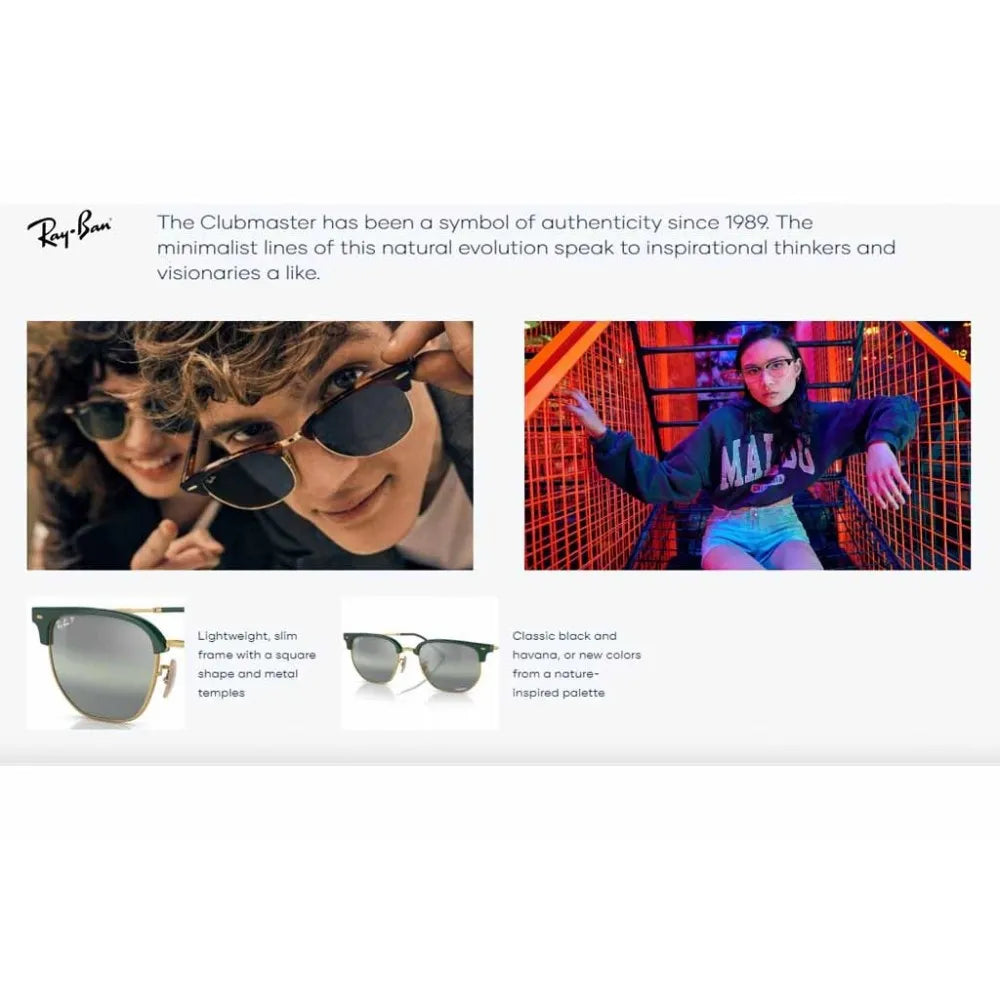 Γυαλιά ηλίου Ray Ban RB 4416 New Clubmaster