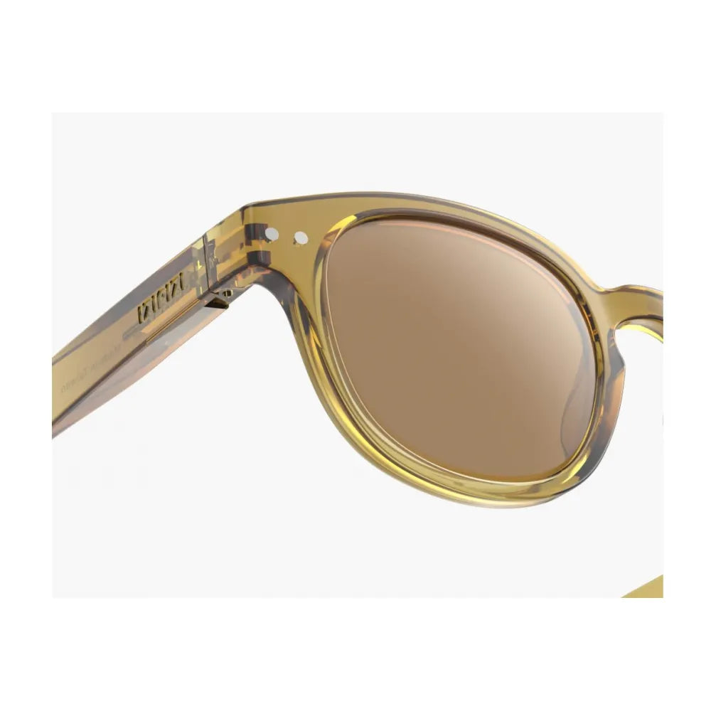 IZIPIZI Junior teen sun #C 7-11 years Golden green Polarized Γυαλιά ηλίου