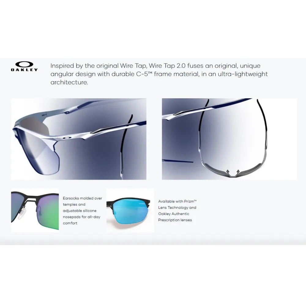 Γυαλιά ηλίου Oakley OO 4145 Wire Tap 2.0 Prizm Black