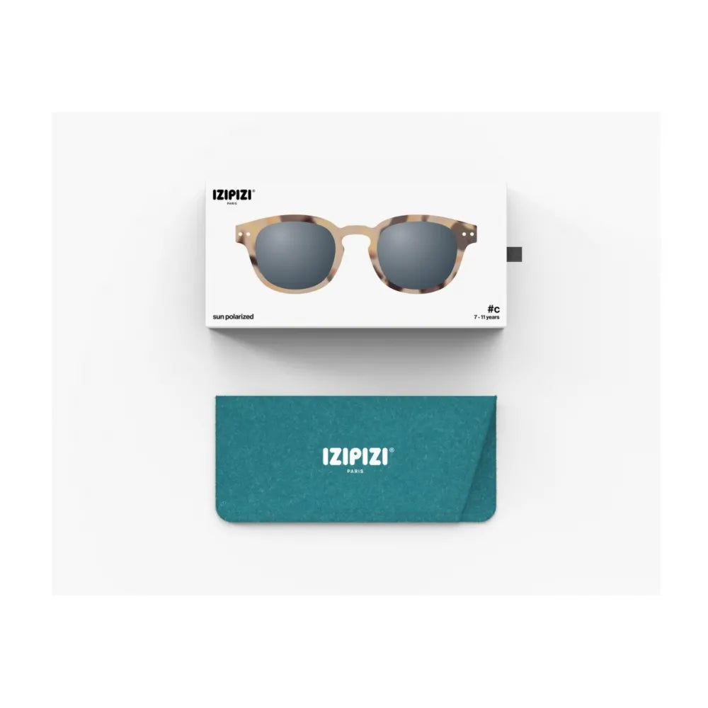 IZIPIZI Junior teen sun #C 7-11 years Light tortoise Polarized Γυαλιά ηλίου