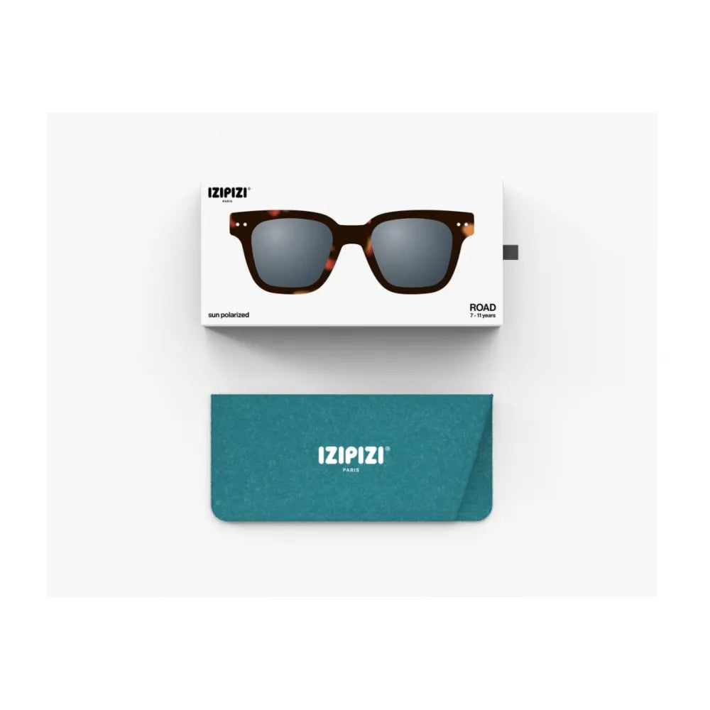IZIPIZI Junior teen sun #Road 7-11 years Tortoise Polarized Γυαλιά ηλίου