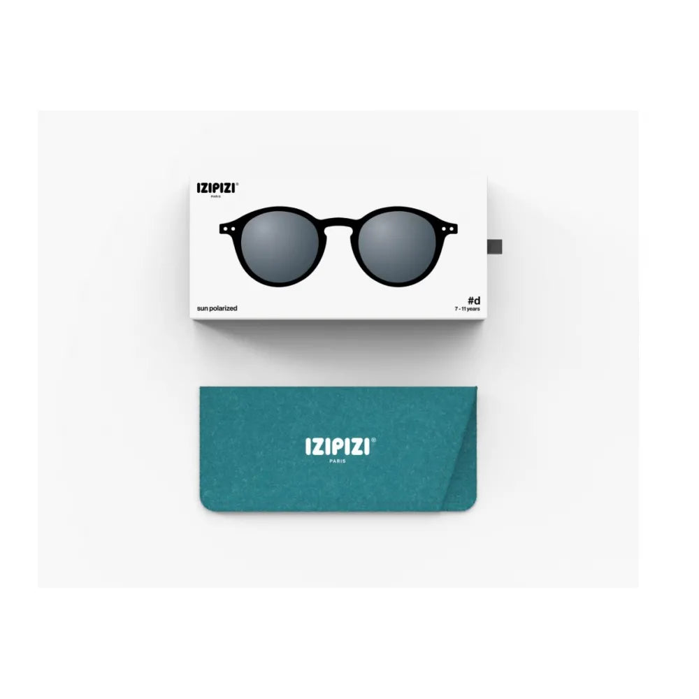 IZIPIZI Junior teen sun #D 7-11 years Black Polarized Γυαλιά ηλίου