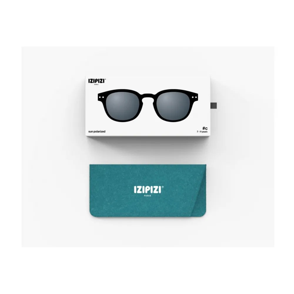 IZIPIZI Junior teen sun #C 7-11 years Black Polarized Γυαλιά ηλίου
