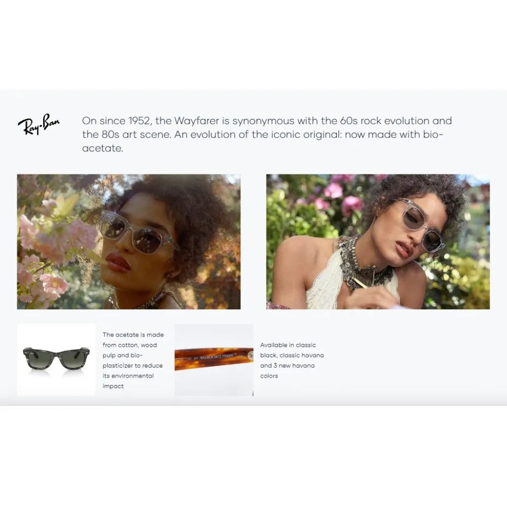 Γυαλιά ηλίου Ray Ban RB 2140 Wayfarer Polarized