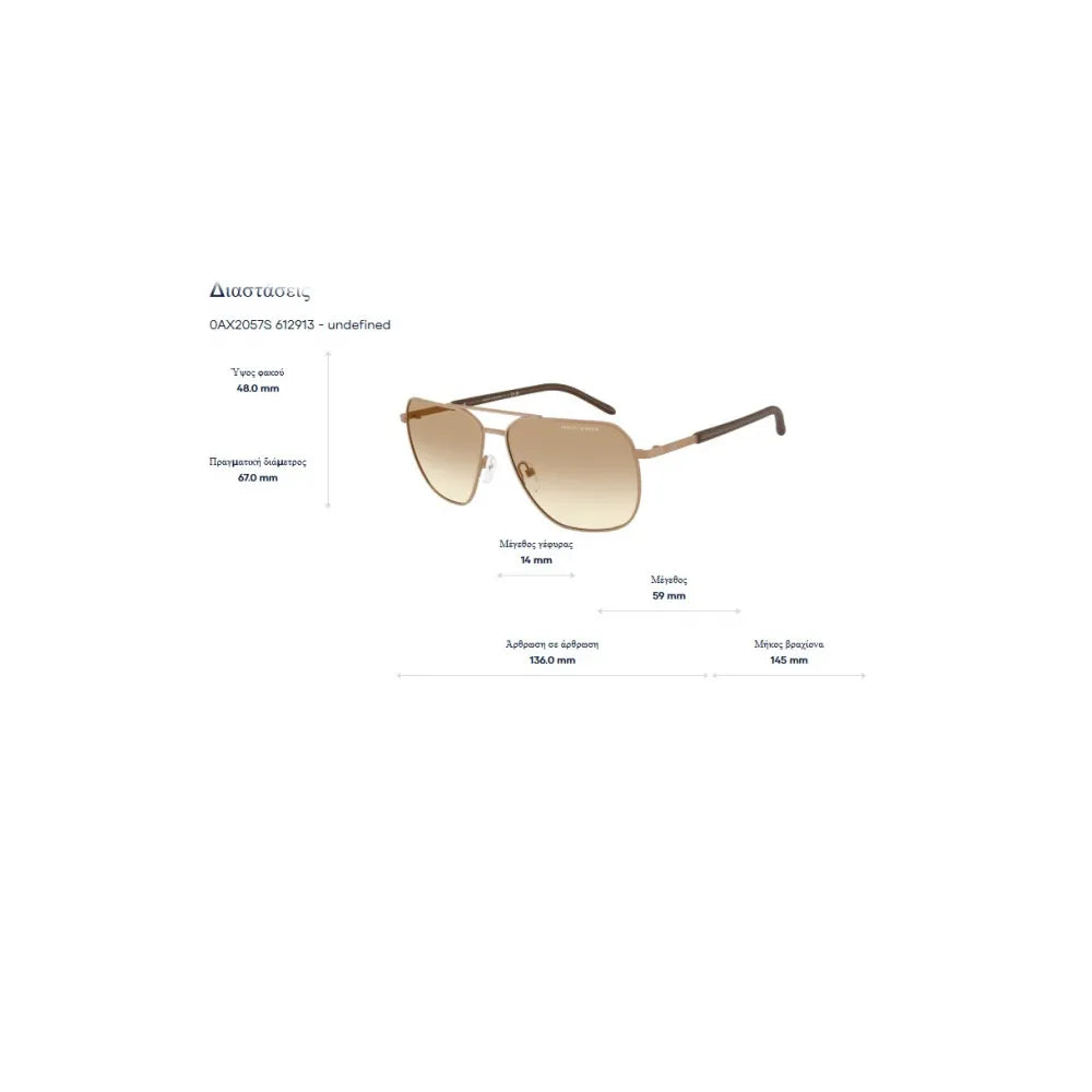 Armani Exchange AX 2057S Γυαλιά Ηλίου